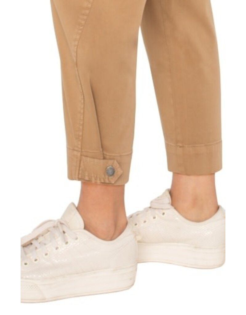 Liverpool Los Angeles Liverpool Utility Crop with Tab Hem