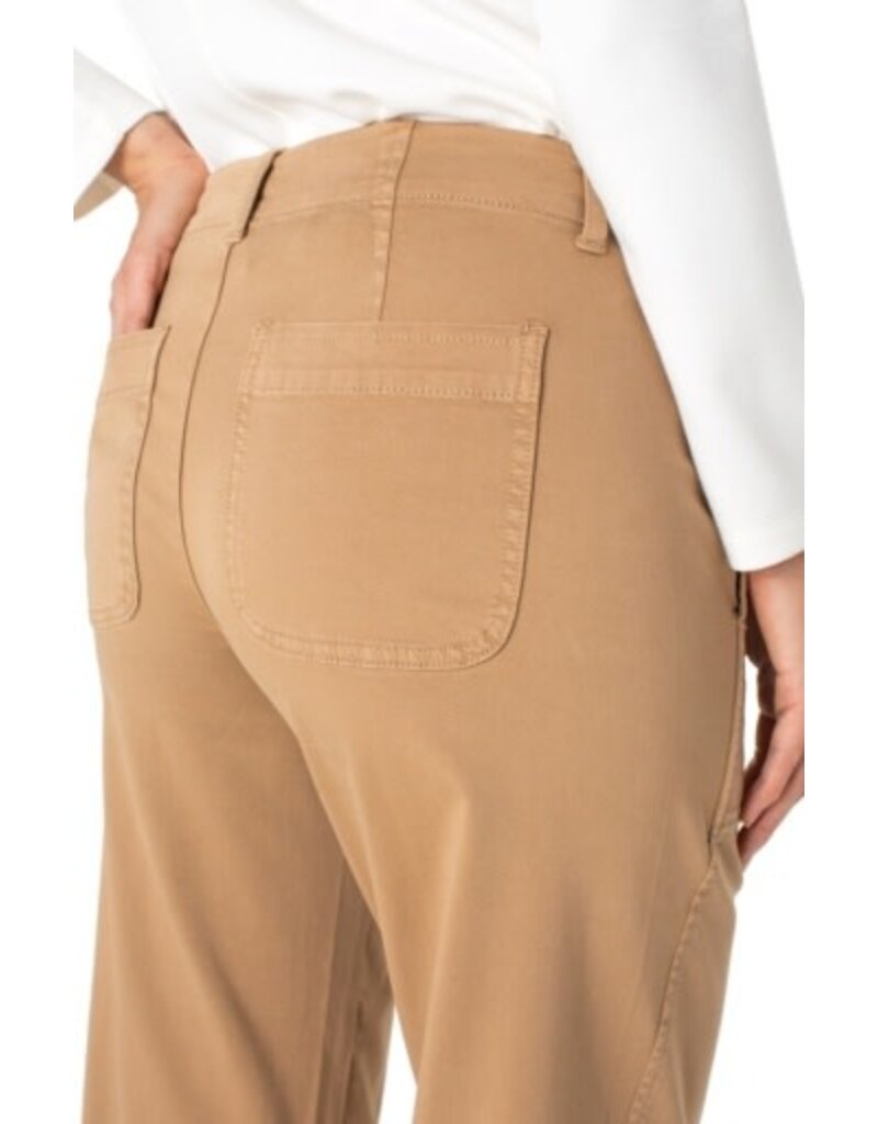 Liverpool Los Angeles Liverpool Utility Crop with Tab Hem