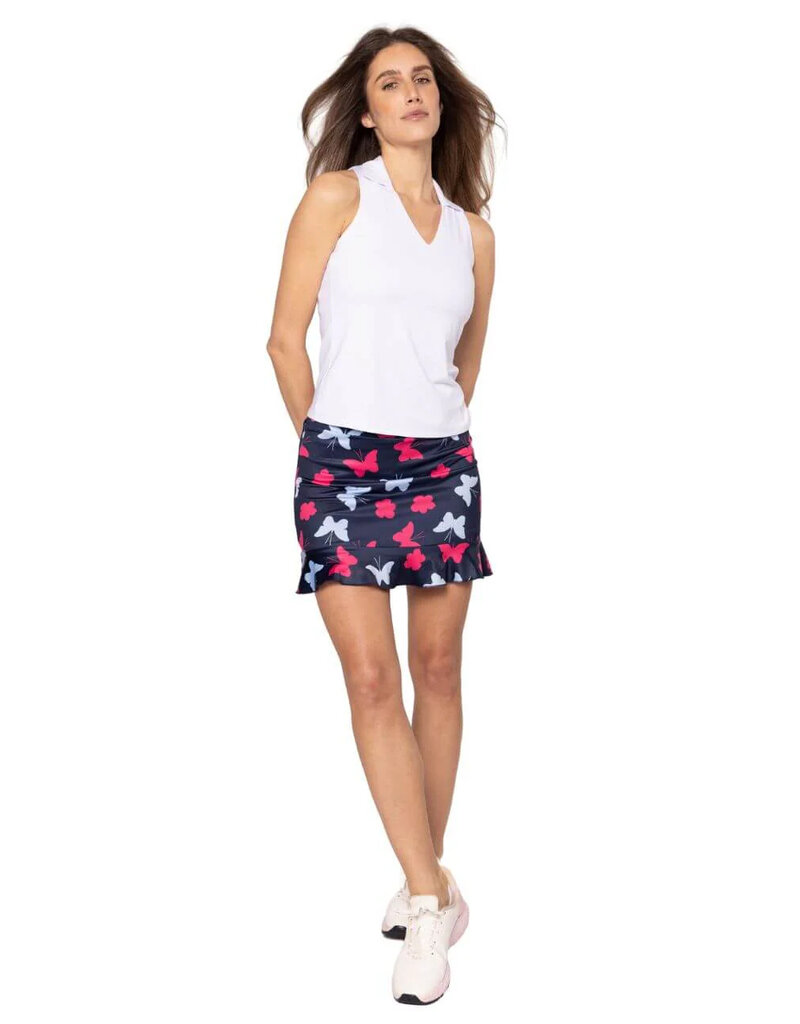 Golftini Golftini Butterfly Pull-on Ruffle Skort 17.5"
