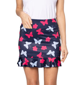 Golftini Golftini Butterfly Pull-on Ruffle Skort 17.5"