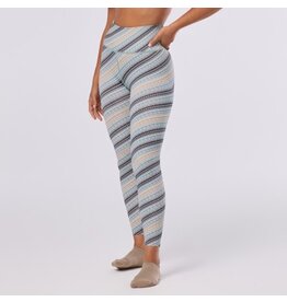 Thirty Three Threads Tavi Seamless 7/8 Rib Tight Mirage Stripe