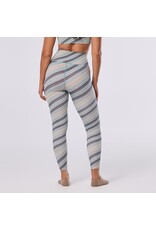 Thirty Three Threads Tavi Seamless 7/8 Rib Tight Mirage Stripe
