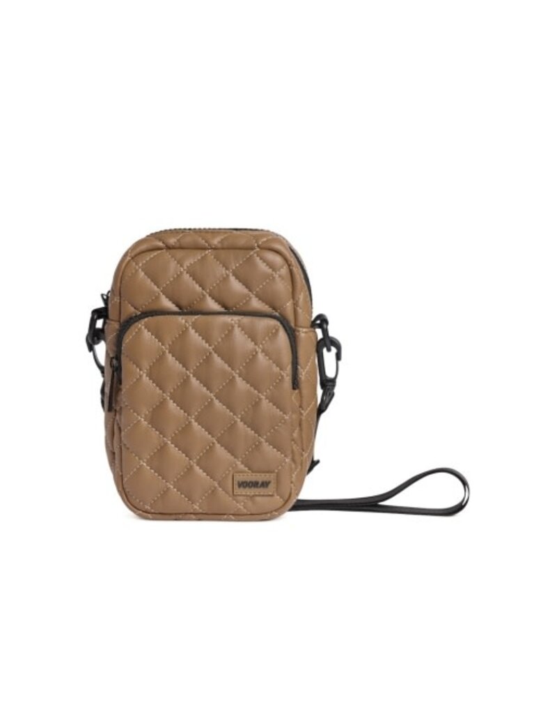 Vooray Vooray Core Crossbody Quilted Tan