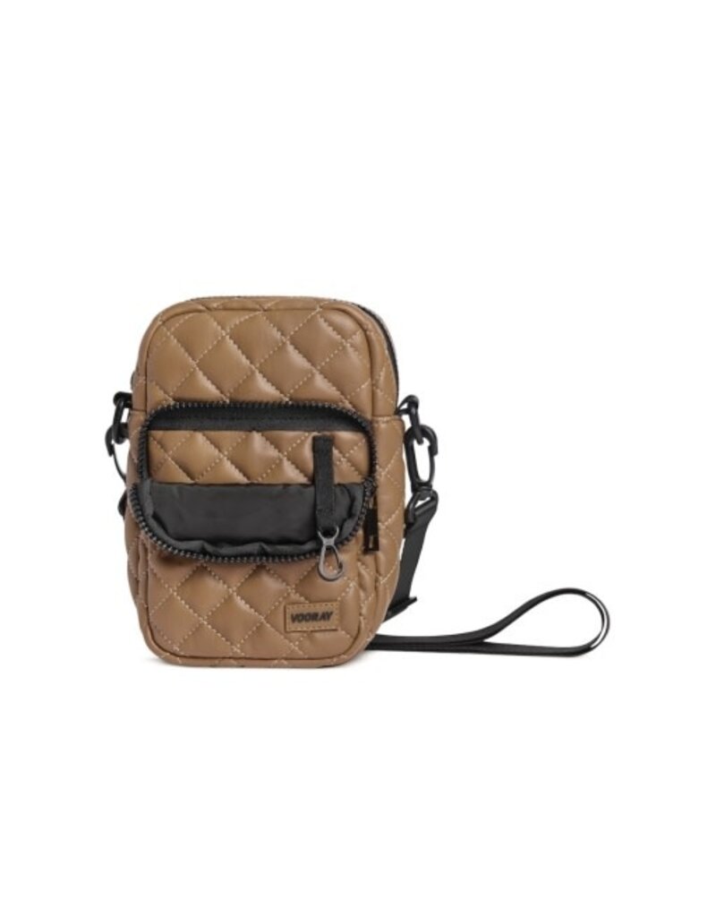 Vooray Vooray Core Crossbody Quilted Tan