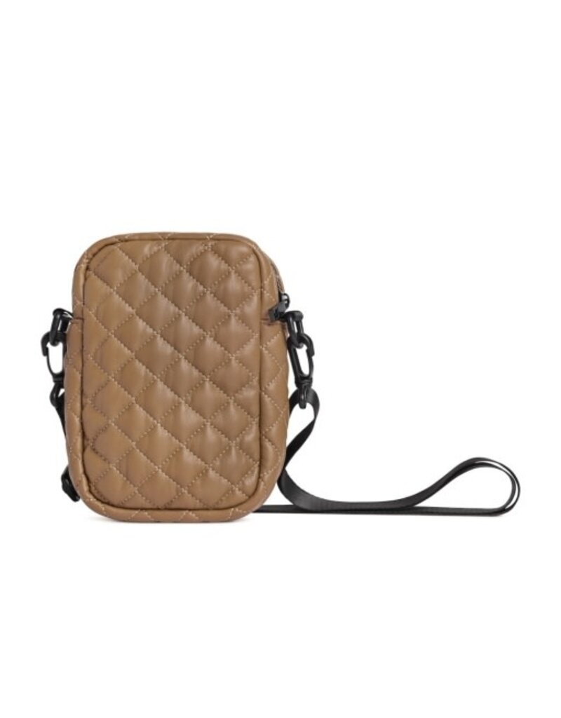 Vooray Vooray Core Crossbody Quilted Tan