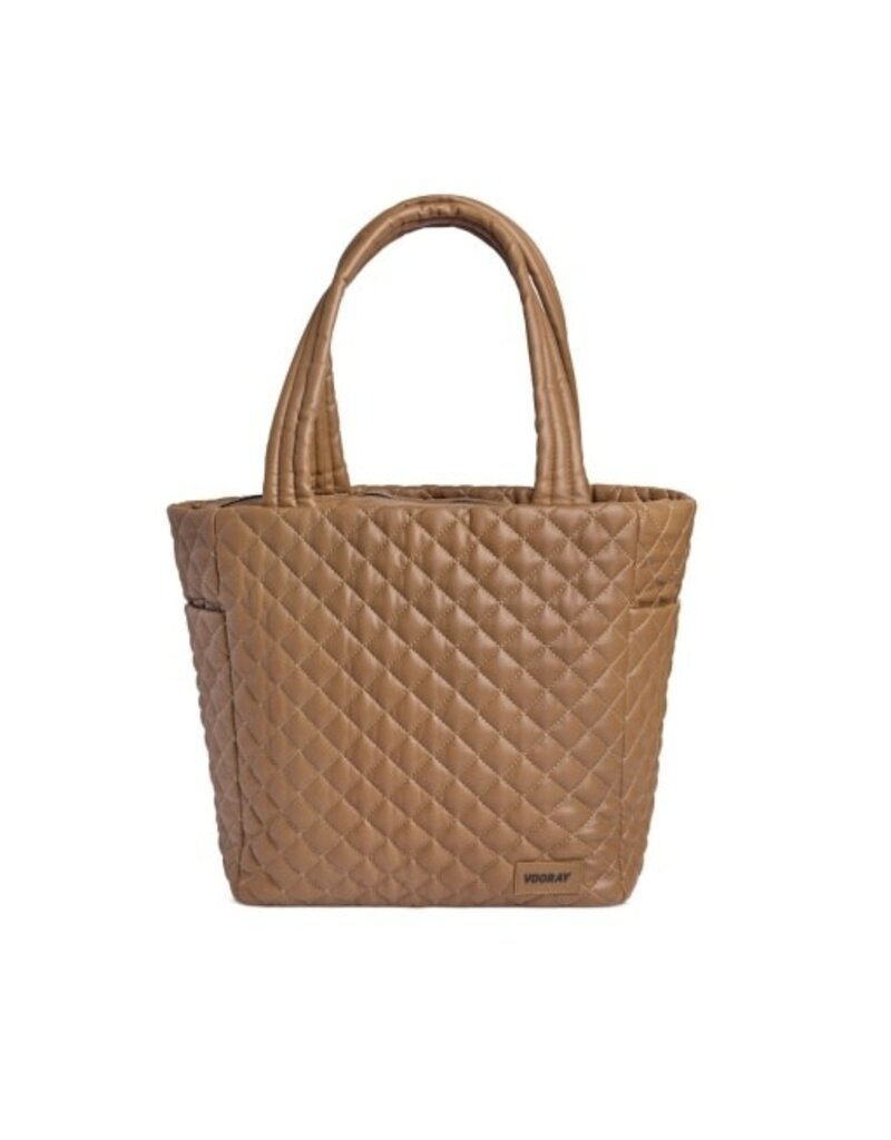 Vooray Vooray Naomi Tote Quilted  Tan