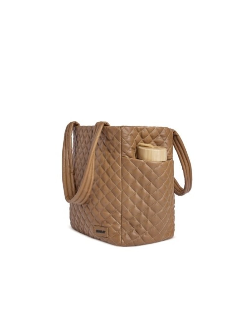Vooray Vooray Naomi Tote Quilted  Tan