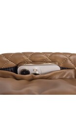 Vooray Vooray Naomi Tote Quilted  Tan