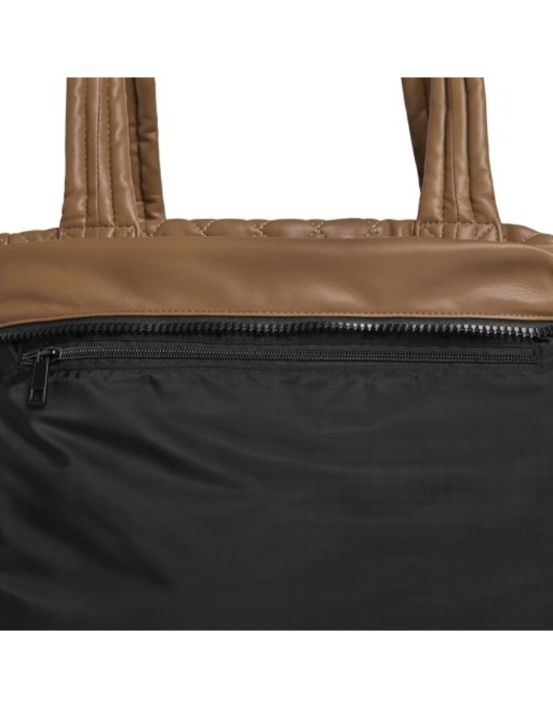 Vooray Vooray Naomi Tote Quilted  Tan