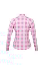 Jofit Jofit Long Sleeve UV Mock Bloom Check