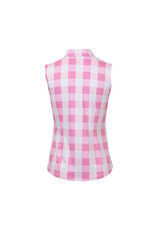 Jofit Jofit Sleeveless Polo Bloom Check
