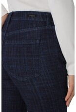 Liverpool Los Angeles Liverpool Hannah Flare 32" inseam Indigo Plaid