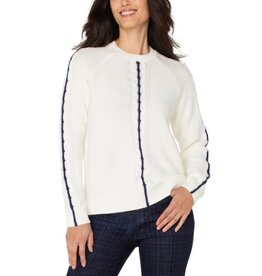 Liverpool Los Angeles Liverpool Long Sleeve Crew Neck Raglan Sweater