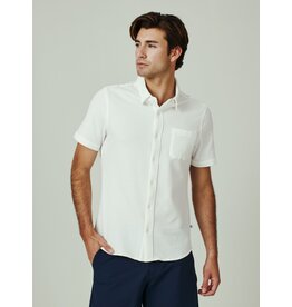 7 Diamonds 7 Diamonds Bennet 4-Way Stretch Shirt Ivory