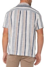 Liverpool Los Angeles Liverpool Men's Short Sleeve Button Up Camp Shirt