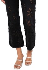 Liverpool Los Angeles Liverpool Hannah Crop Flare with Fray Hem 25.5"