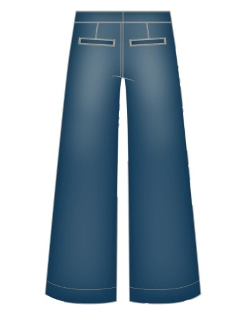 Liverpool Los Angeles Liverpool Stride Wide Leg with Trouser Details 27" ins