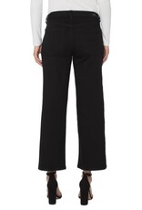 Liverpool Los Angeles Liverpool Stride Crop Wide 28" Inseam Black Rinse