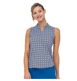 Belyn Key Belyn Key Evie Sleeveless Top Edinburgh Tile