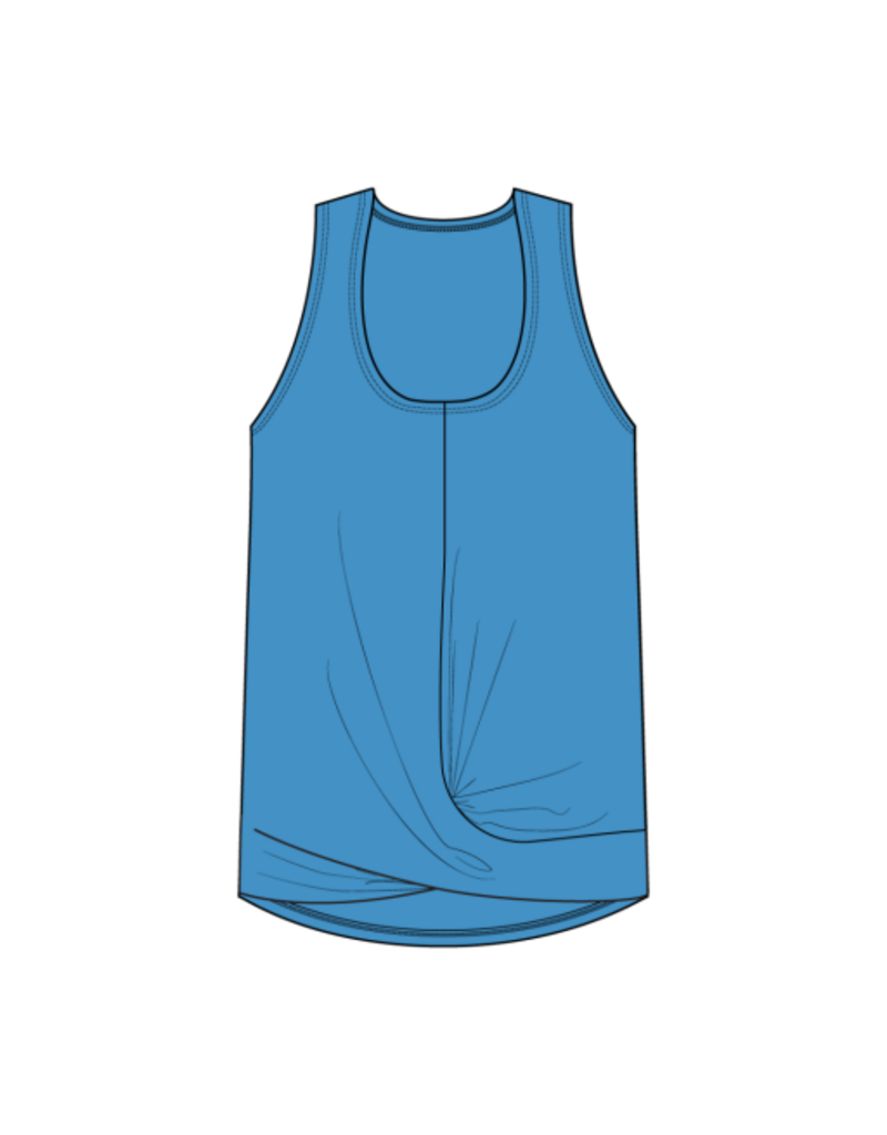 Thirty Three Threads Tavi Flatter Twist Tank