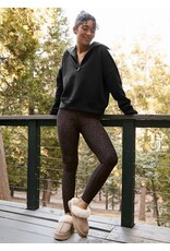 Beyond Yoga Beyond Yoga Softmark Caught in the Midi High Waisted Legging Espresso Leopard