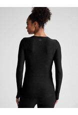 Beyond Yoga Beyond Yoga Featherweight Classic Crew Pullover Darkest Night