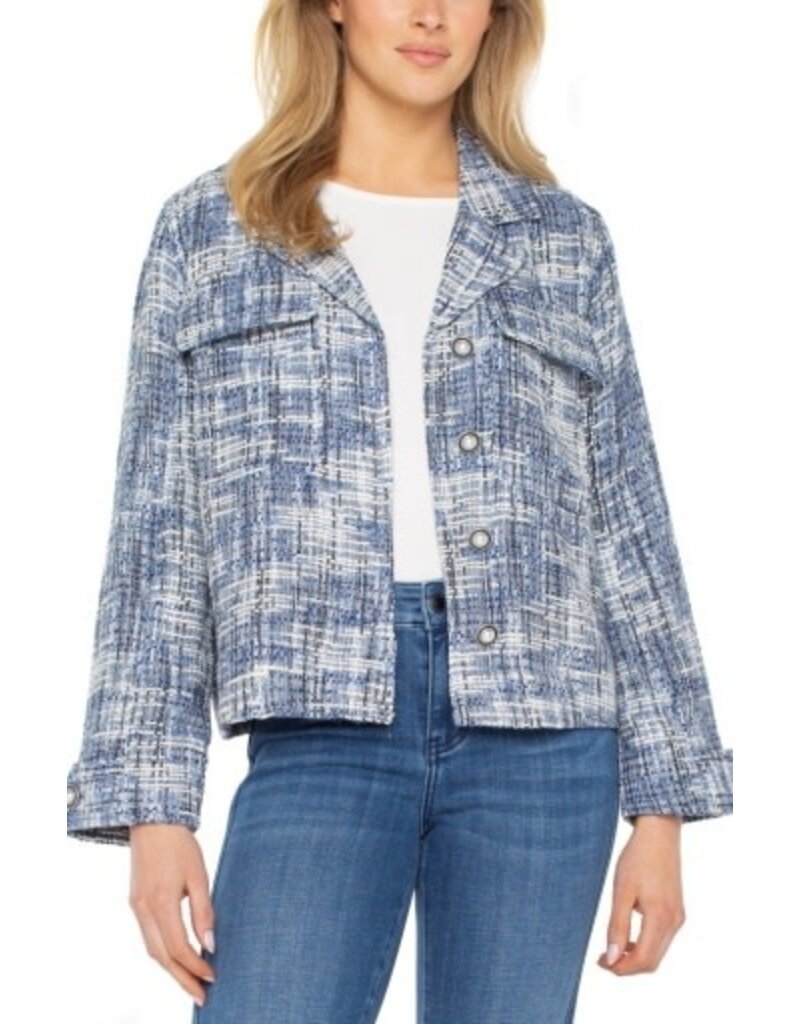 Liverpool Los Angeles Liverpool Button Front Boxy Shacket