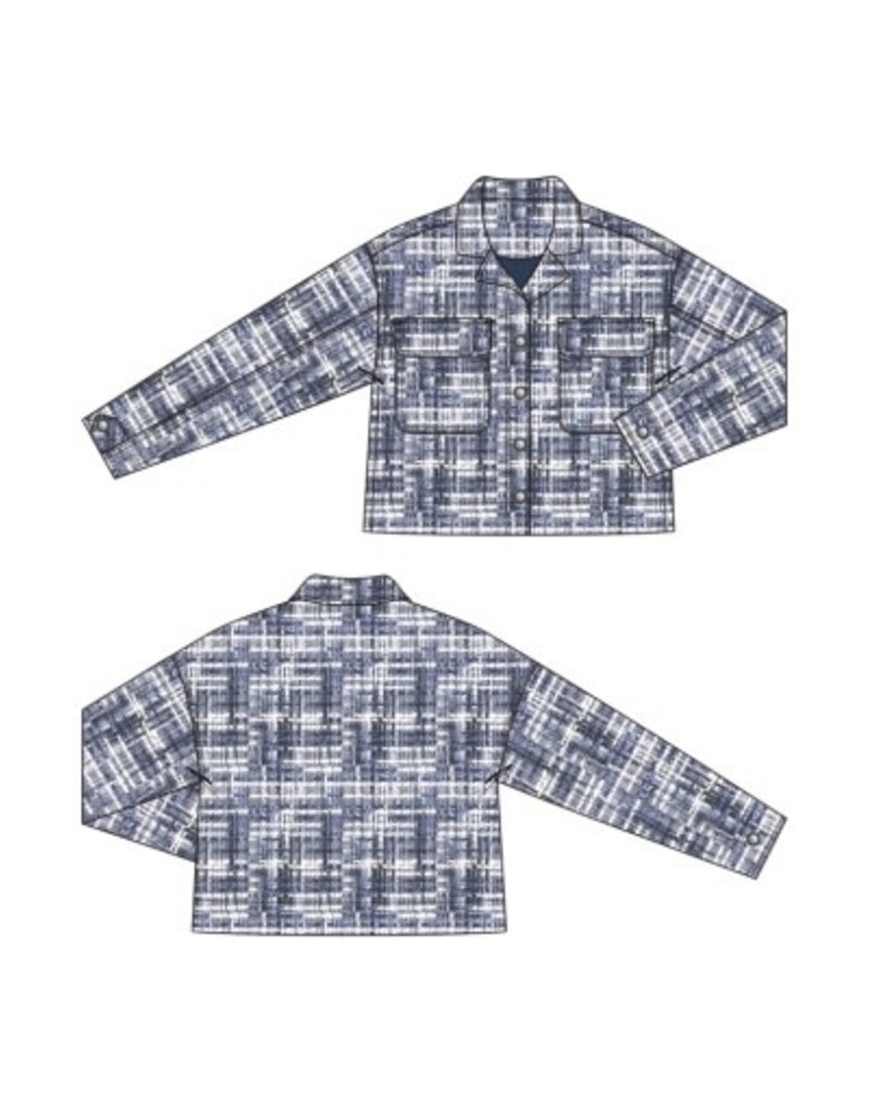 Liverpool Los Angeles Liverpool Button Front Boxy Shacket