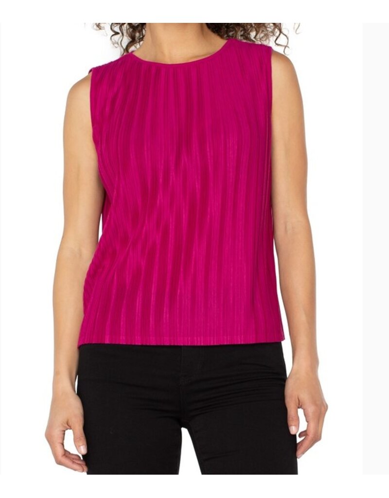 Liverpool Los Angeles Liverpool Sleeveless Crew Neck Knit Top