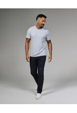 7 Diamonds 7 Diamonds Modal Crew Neck Short Sleeve Tee Light Baltic