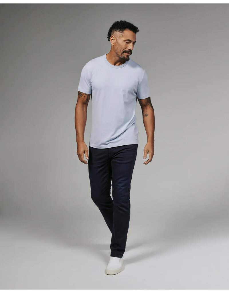 7 Diamonds 7 Diamonds Modal Crew Neck Short Sleeve Tee Light Baltic