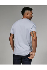 7 Diamonds 7 Diamonds Modal Crew Neck Short Sleeve Tee Light Baltic