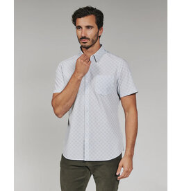 7 Diamonds 7 Diamonds Kanan Short Sleeve Shirt Fog