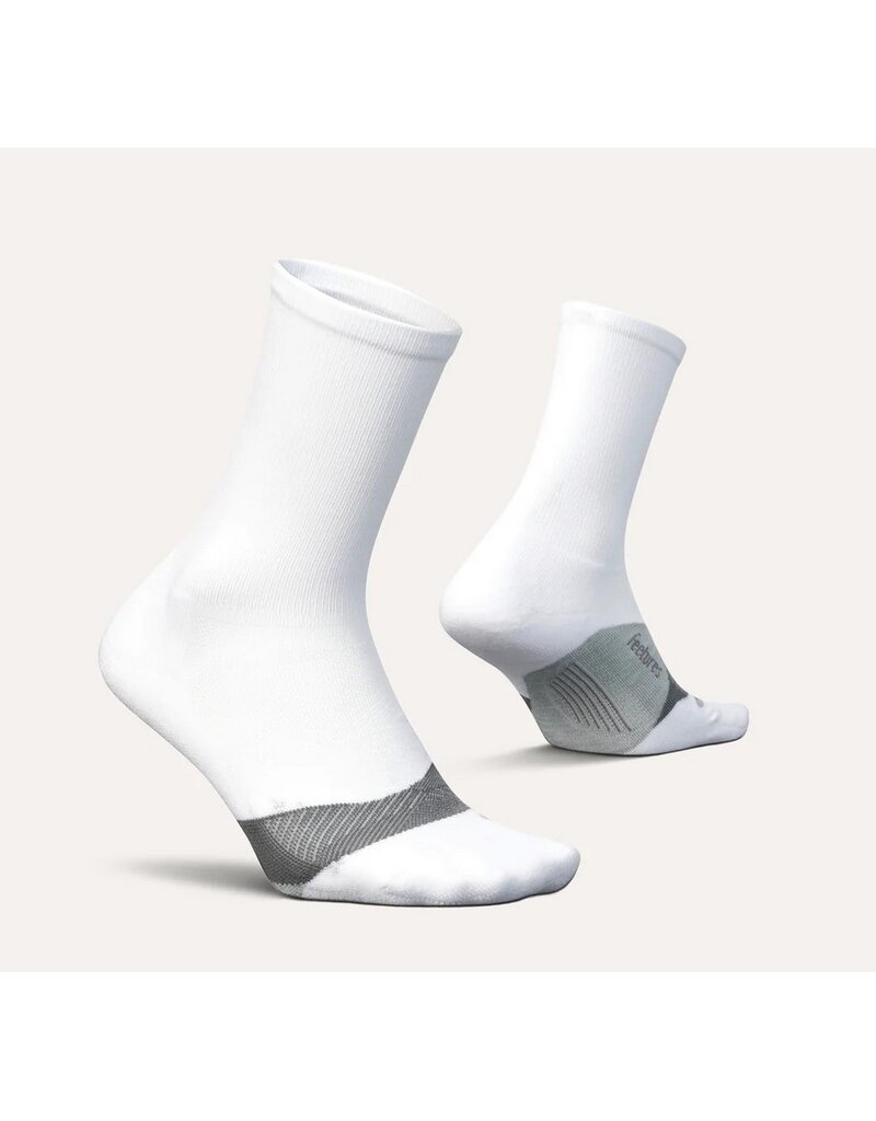 Feetures Feetures Elite Lt Cushion Mini Crew White