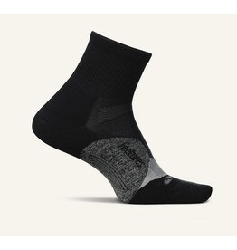 Feetures Feetures Elite Lt Cushion Quarter Black
