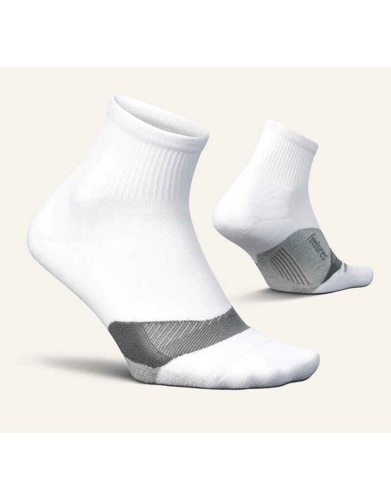 Feetures Feetures Elite Lt Cushion Quarter White