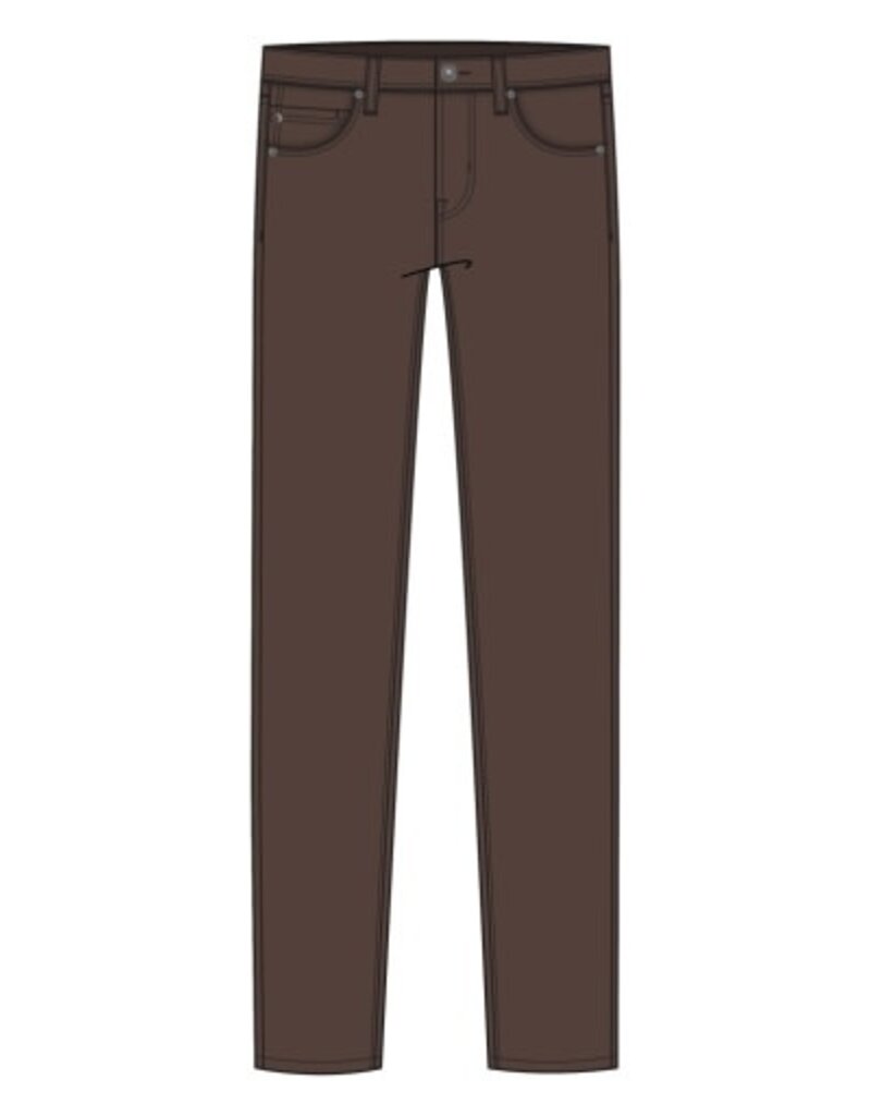 Liverpool Los Angeles Kingston Modern Straight 32" Inseam Chocolate Brown