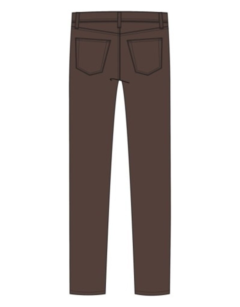 Liverpool Los Angeles Kingston Modern Straight 32" Inseam Chocolate Brown