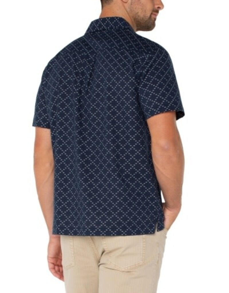 Liverpool Los Angeles Liverpool Men's Short Sleeve Button Up Shirt