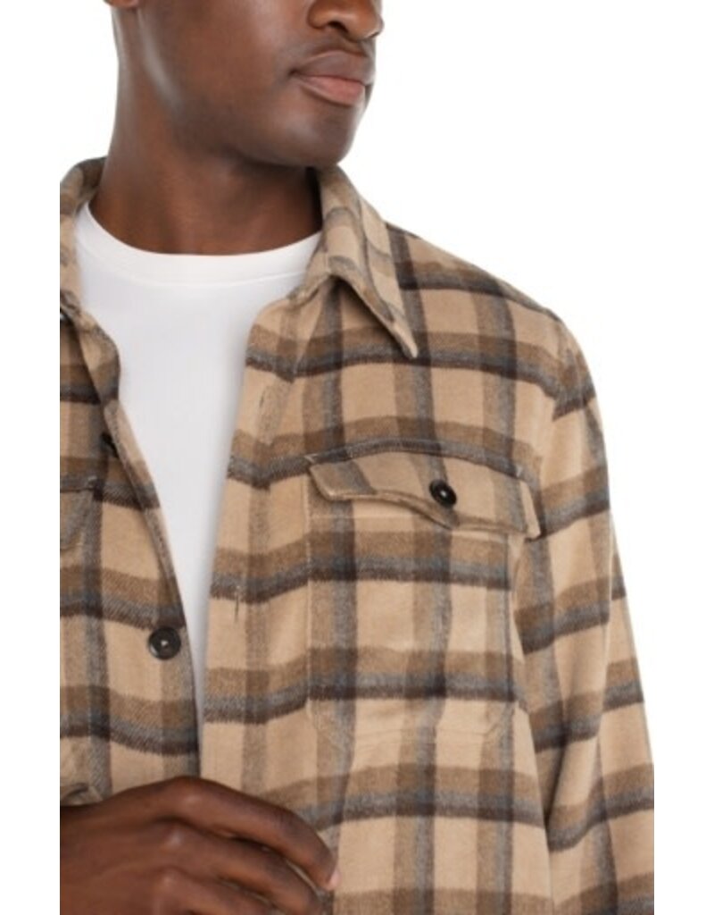 Liverpool Los Angeles Liverpool Men's Long Sleeve Shirt Jacket