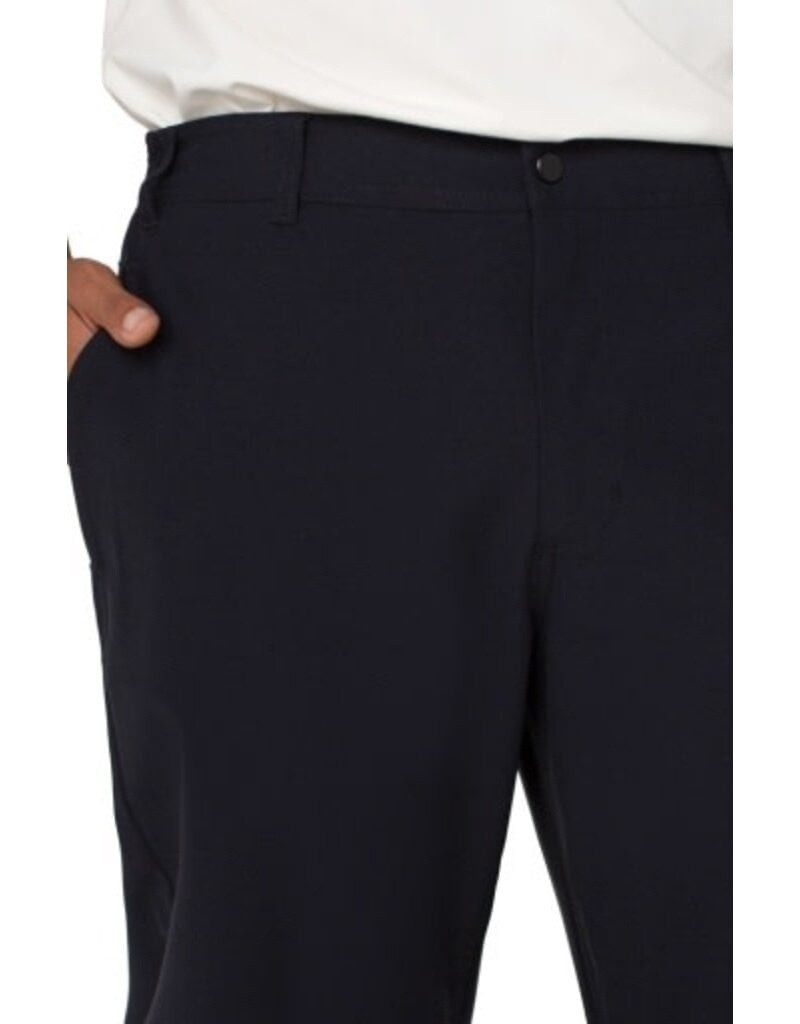 Liverpool Los Angeles Liverpool Men's Side Encased Elastic Waist Tech Pant Black