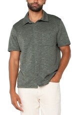 Liverpool Los Angeles Liverpool Short Sleeve Button Up Shirt