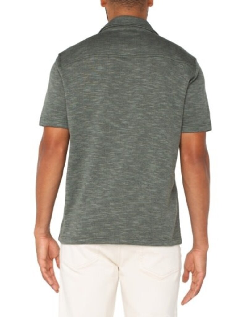 Liverpool Los Angeles Liverpool Short Sleeve Button Up Shirt