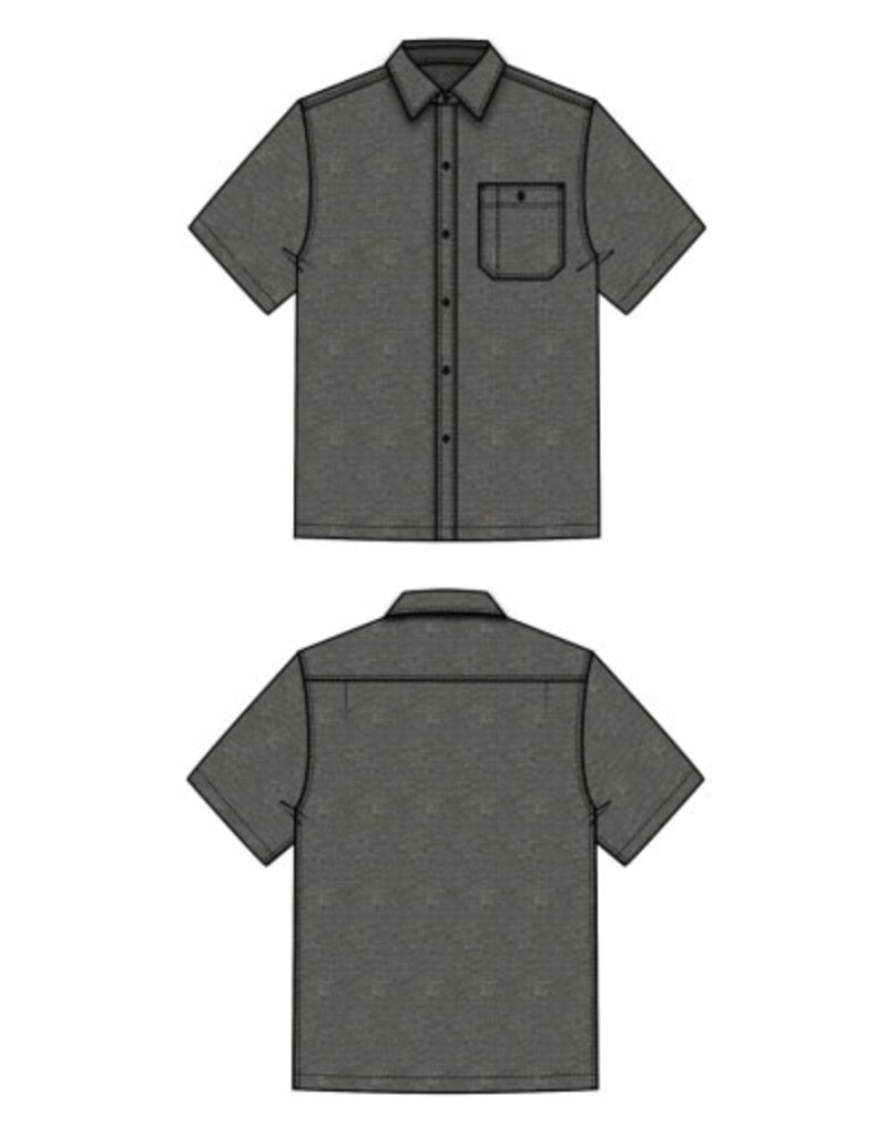 Liverpool Los Angeles Liverpool Short Sleeve Button Up Shirt