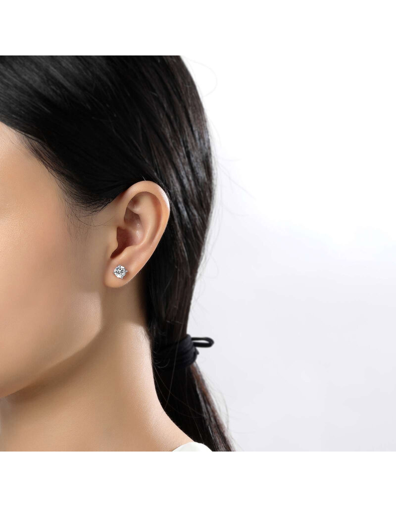 Lafonn Lafonn 4 Prong Round Stud Earrings