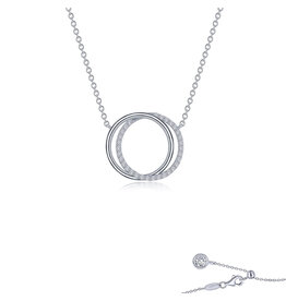 Lafonn Lafonn Interlocking Circles Necklace
