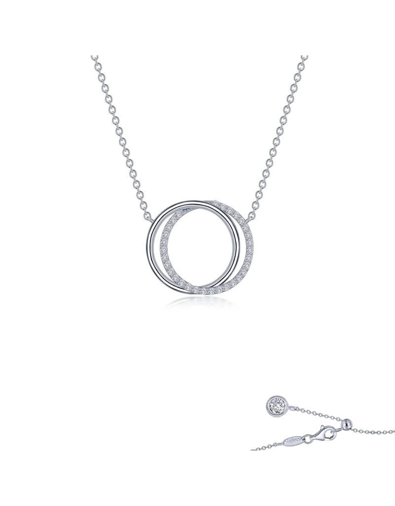 Lafonn Lafonn Interlocking Circles Necklace