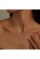 Lafonn Lafonn Interlocking Circles Necklace