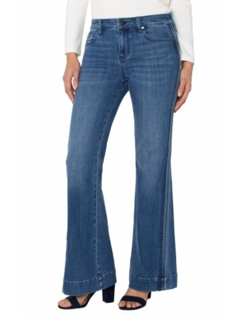 Liverpool Los Angeles Liverpool Hannah Flare with Self Trim 32" ins