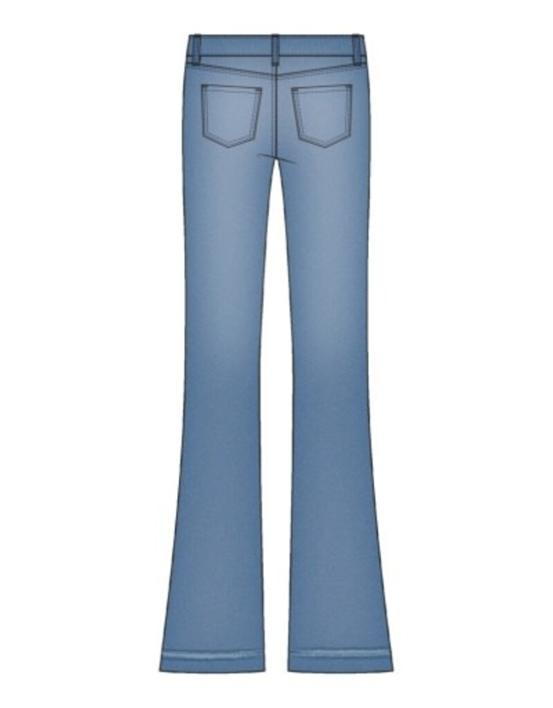 Liverpool Los Angeles Liverpool Hannah Flare with Self Trim 32" ins